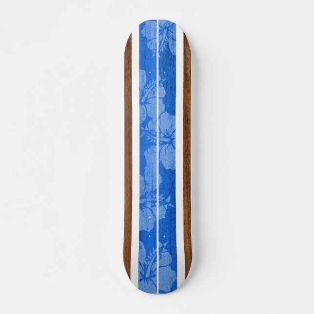 Surf Vintage Haleiwa Skateboard (Devant)