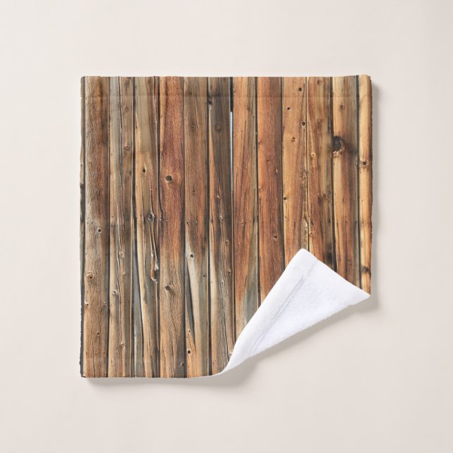 surface Brown en bois (Gant de toilette)