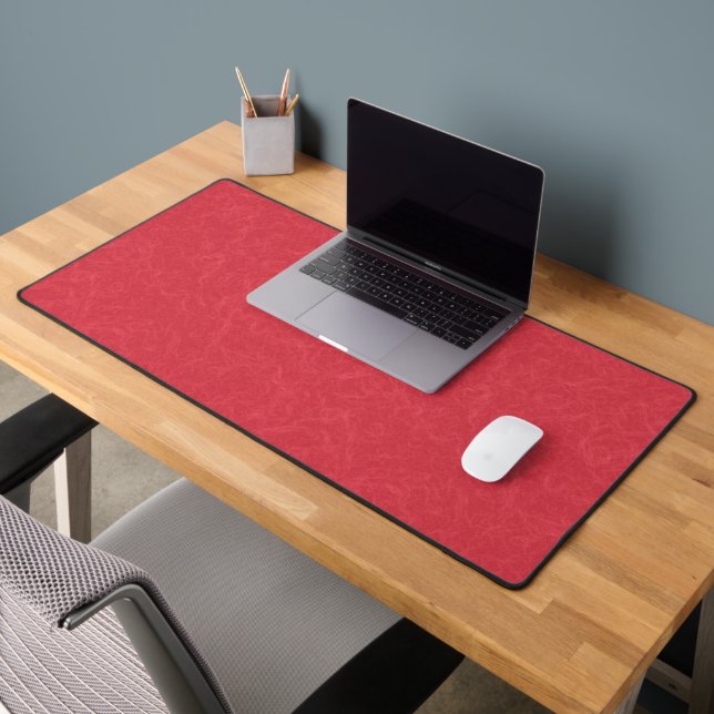 Surface texturée rouge avec un motif subtil en spi (Bureau 2)