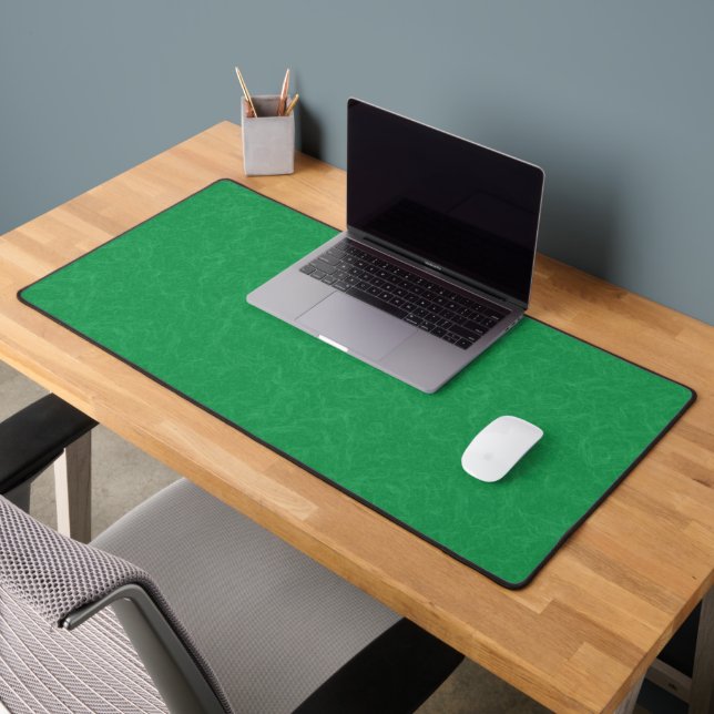 Surface verte texturée avec un motif tourbillonnan (Bureau 2)