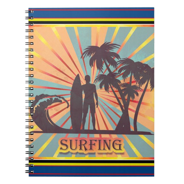 Surfer Dude Carnet (Devant)