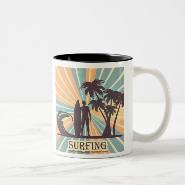 Surfer Dude Coffee Mug (Droit)