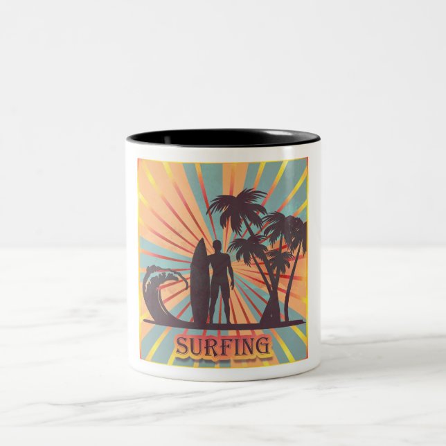 Surfer Dude Coffee Mug (Centre)