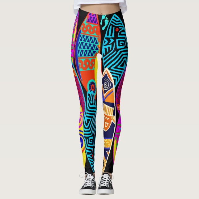 Surfer Dude Leggings (Devant)