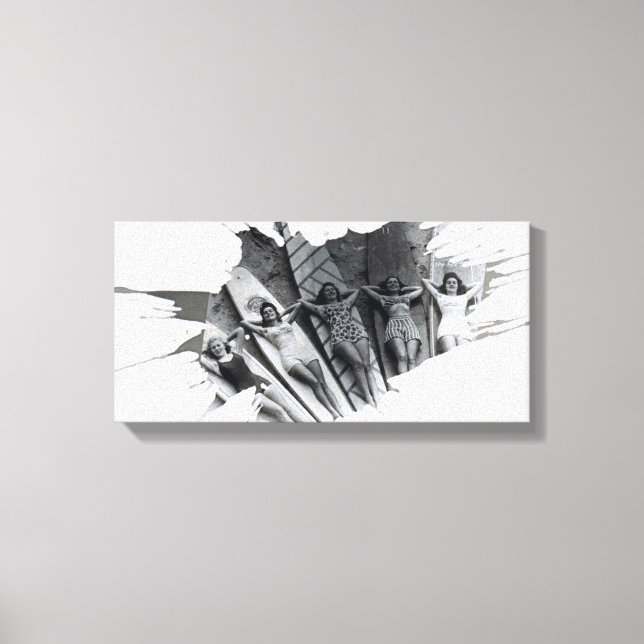 Surfer Girls | Toile (Recto)