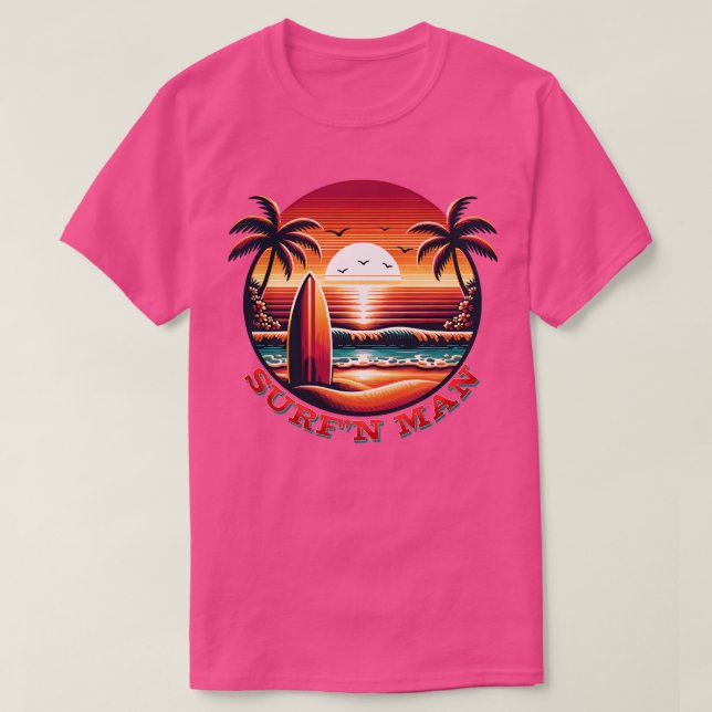 Surfn Man TShirt (Design devant)
