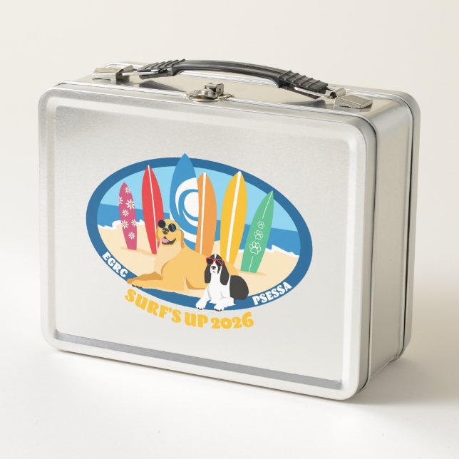 Surfs Up 2026 Metal Lunch Box (Devant)