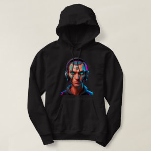 Surmonter le Bruit – Sweat à Capuche Cyber Âme