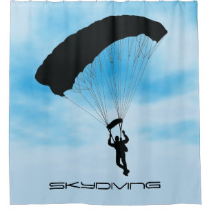 Surplongée Parachute Design Douche Rideau