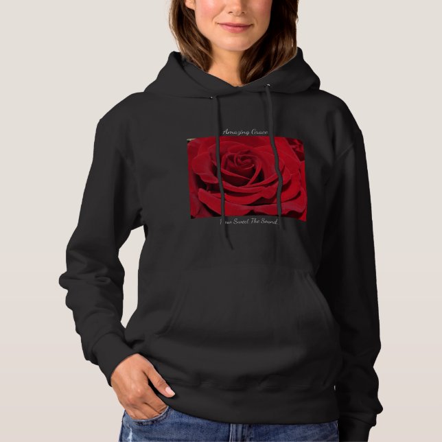 Surprenante Grâce Sweat à capuche pour femmes RR1  (Devant)