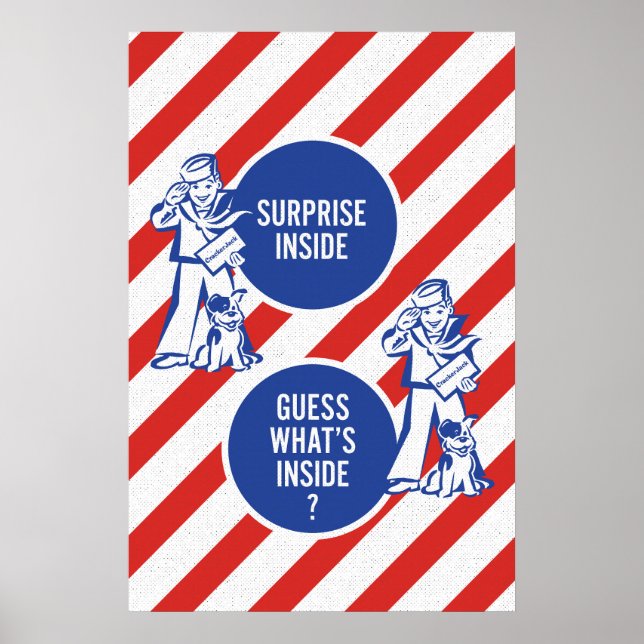 Surprise à l'intérieur – Impression d'art mural de (Devant)