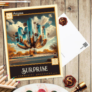 Surprise, Arizona Carte postale ancienne