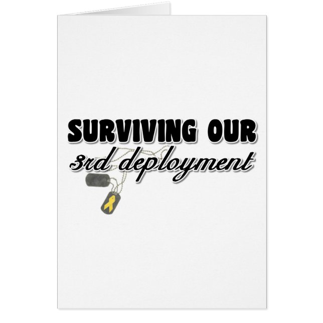 Survie de notre 3ème déploiement (Devant)