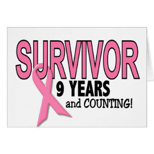 SURVIVANT de CANCER DU SEIN 9 ans et comptes