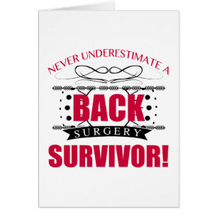 Survivant de chirurgie du dos