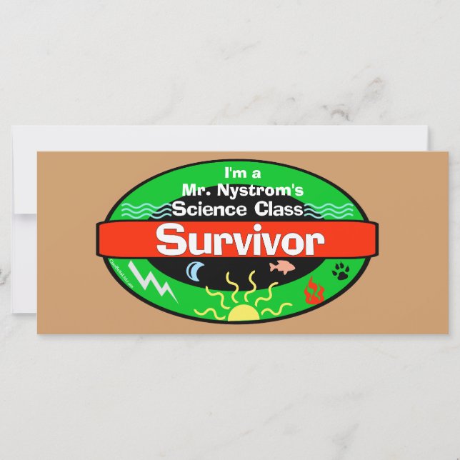 Survivant de la catégorie des sciences, y compris  (Devant)
