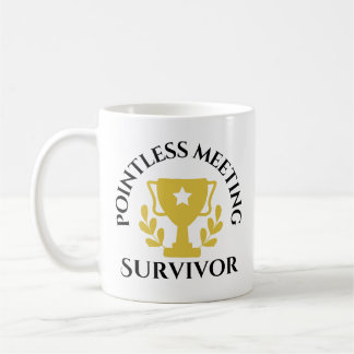 "Survivant de la réunion sans pomme" Mug