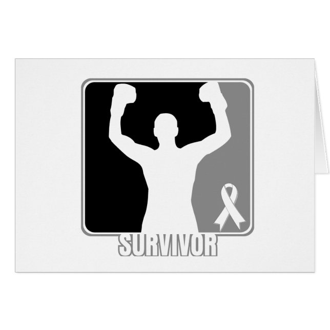 Survivant lauréat du cancer du poumon (Devant horizontal)