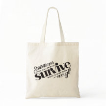 Survivez au sac fourre - tout