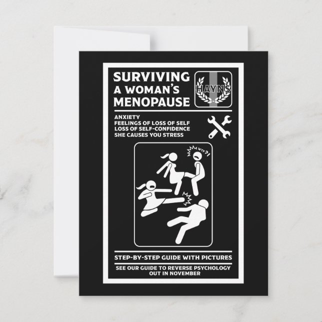 Survivre À La Ménopause (Devant)