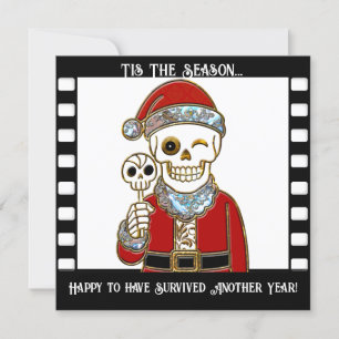 Survivre une autre année Carte de Noël amusante