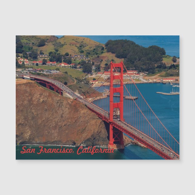 Survolant le pont Golden Gate de San Francisco (Devant)