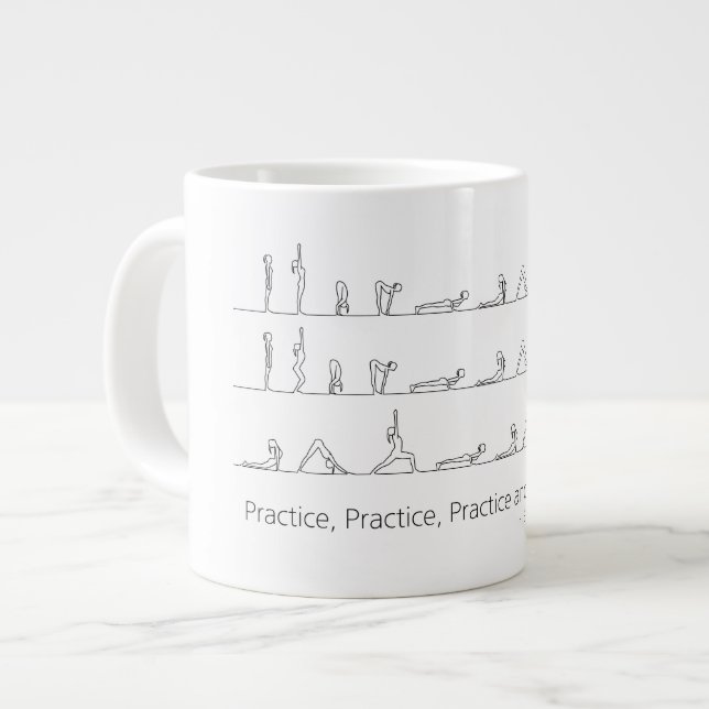Surya Namaskar_Ashtanga Vinyasa Yoga Mug (Devant gauche)