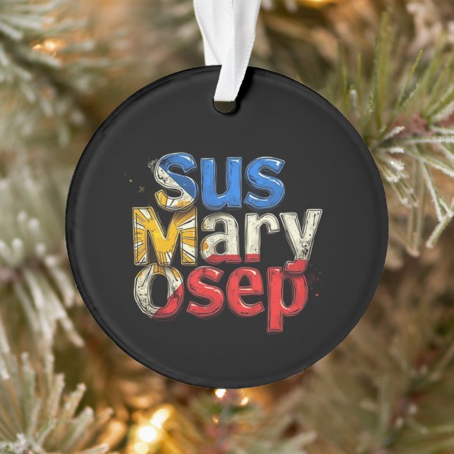 Sus Mary Osep Fierté philippine personnalisable (Arbre)