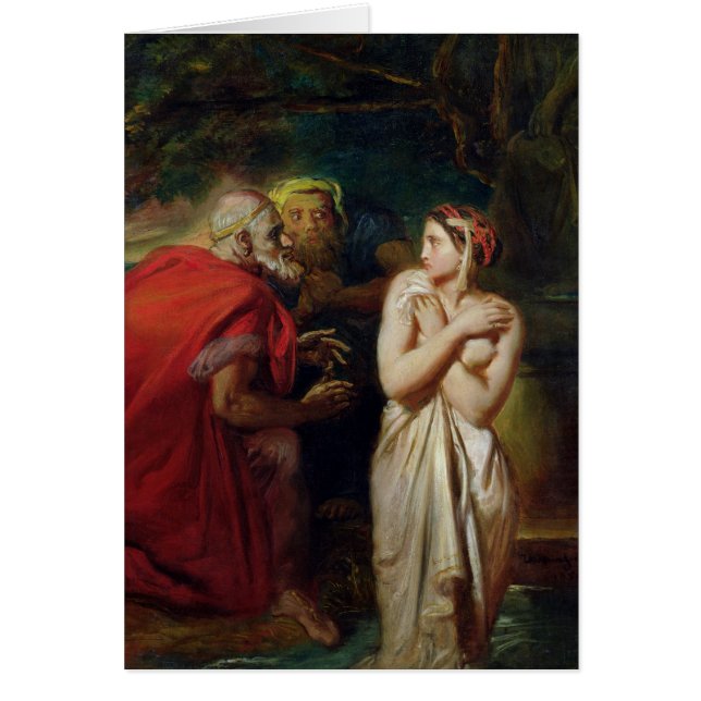 Susanna et les aînés, 1856 (Devant)