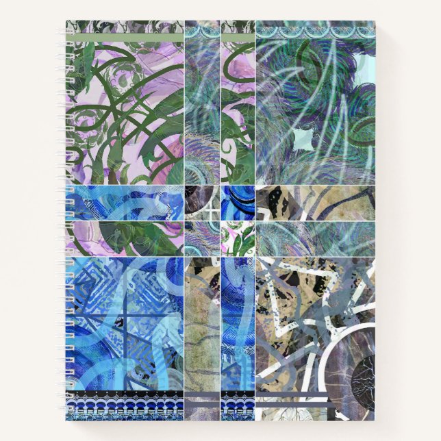 Susea Blu Studios Elemental Carnet Kaleidoscope (Devant)