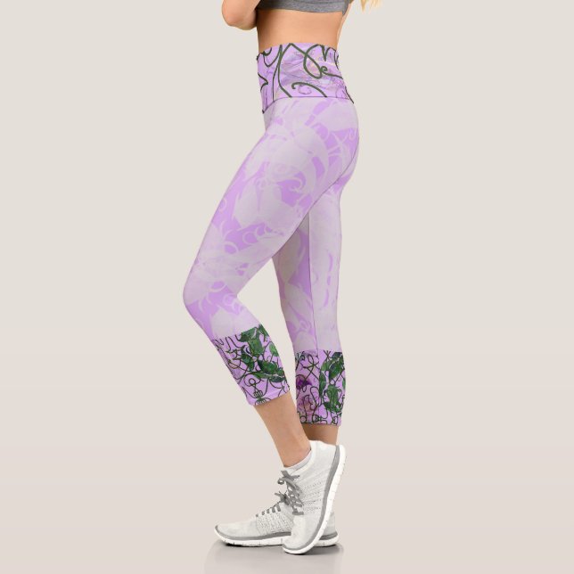 Susea Blu Studios Elemental Garden Leggings (Gauche)