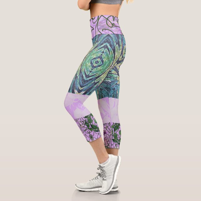 Susea Blu Studios Elemental Kaleidoscope Leggings (Gauche)