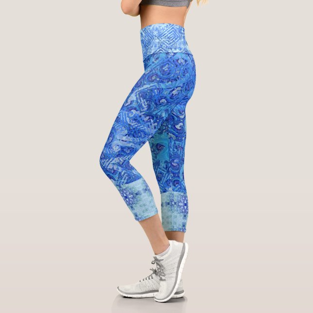 Susea Blu Studios Elemental Wave Leggings (Gauche)