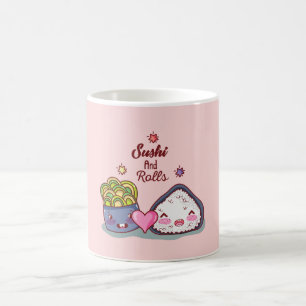 Sushi Et Rolls Kawaii Sushi Coffee Mug