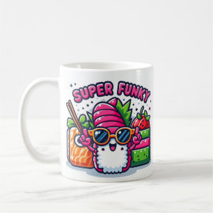 sushi super funky café Mug