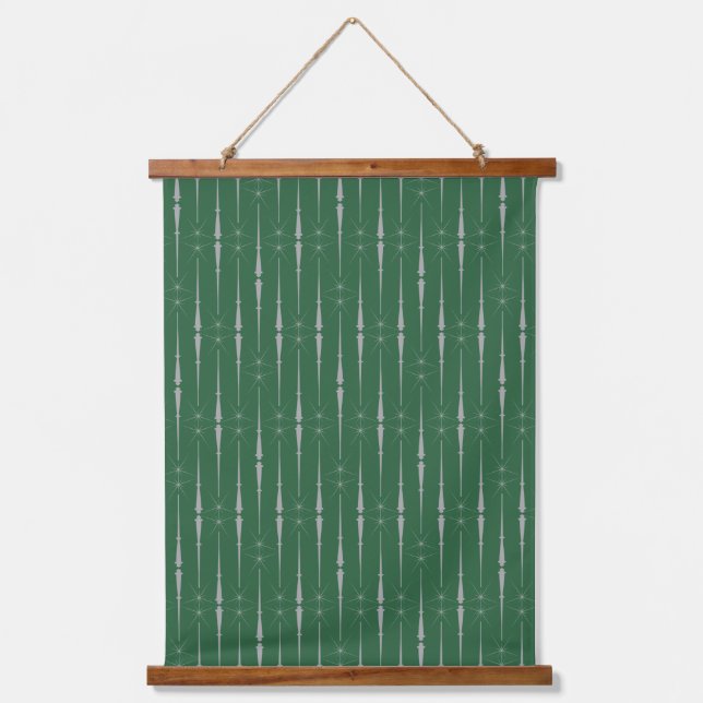 Suspendue Bois Magique Tapisserie recouverte de bois (Recto)