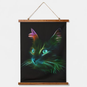 Suspendue chat suspendu tapisserie minou animal familier mig