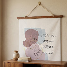 Dieu vous porte Impression d'aquarelle Tapisserie 