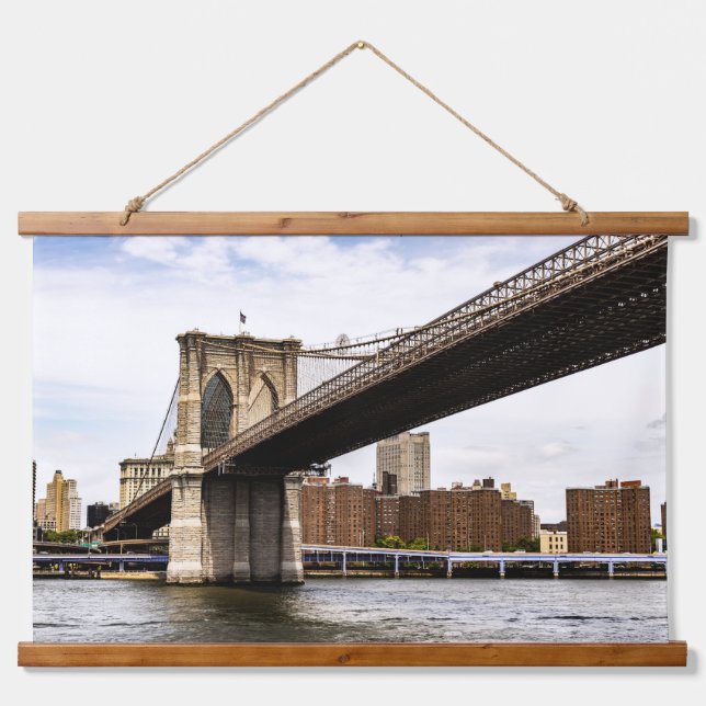 Suspendue Pont Brooklyn suspendu tapisserie (Devant)