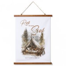 Repose-toi sur ton âme Christian Boho Tapisserie m