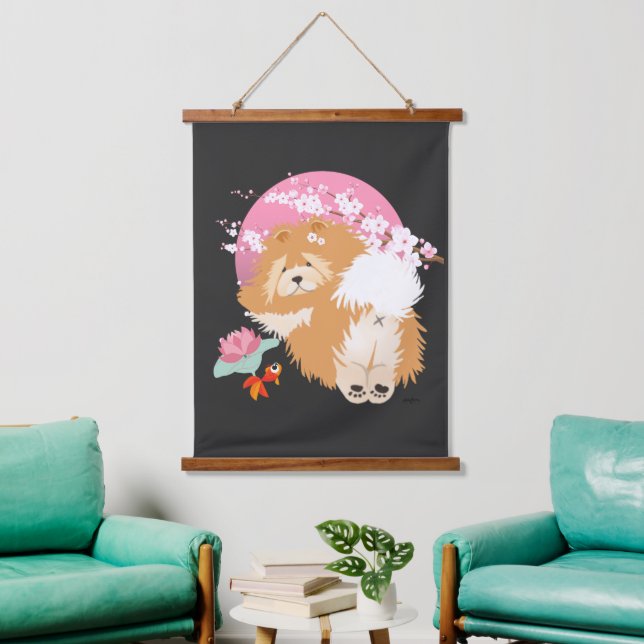Suspendue SAKURA - Chow - Tapisserie à pendre (Salon)