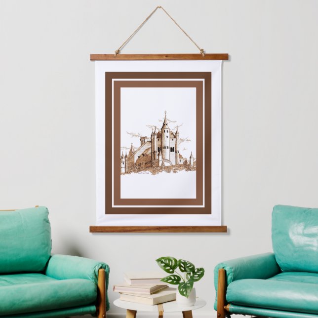 Suspendue Tapisserie - Château espagnol (Salon)