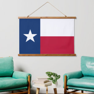 Suspendue Tapisserie du Texas patriotique, drapeau du Texas