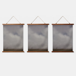 SUSPENDUE TAPISSERIE EN BOIS 3 ART&DESIGN