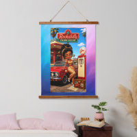 Tapisserie Gloria Chibi Rockabilly Aurore