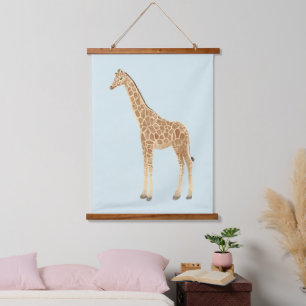 Suspendue Tapisserie pour nurserie de girafe