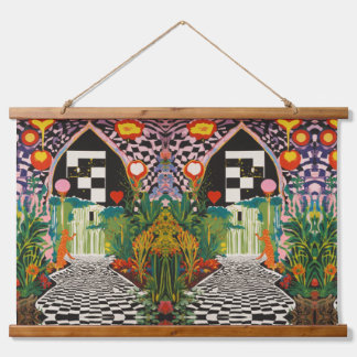 Suspendue Tapisserie Raven & Moon - Edgar Allan Poe Inspiré 