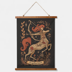 Suspendue Tapisserie Sagittarius Zodiaque céleste Art