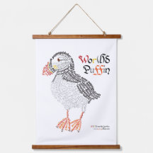 Tapisserie World Word Puffin