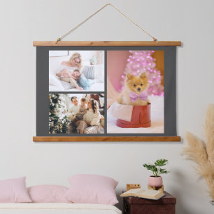 Suspendue Vos 3 Photos De Famille Suspendu Tapisserie